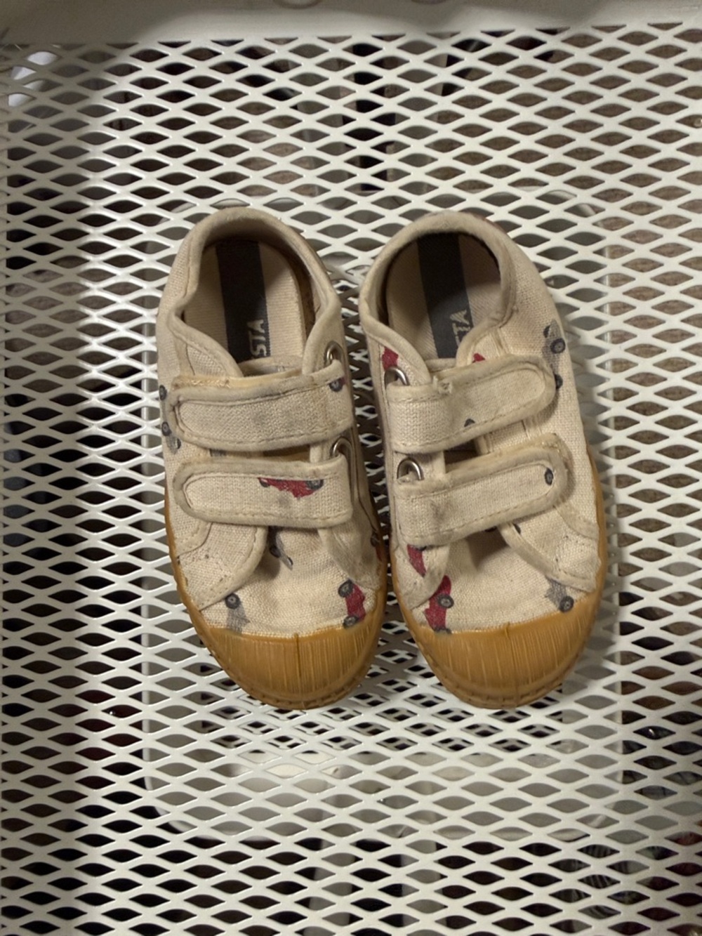 Novesta car print sneakers
